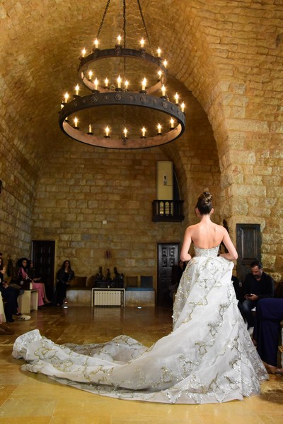 Hope Wears Lebanese Fashion Runway part 2 